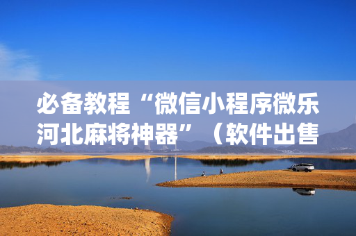 必备教程“微信小程序微乐河北麻将神器”（软件出售)