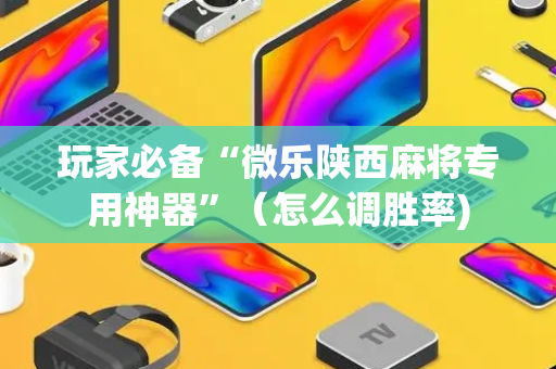 玩家必备“微乐陕西麻将专用神器”（怎么调胜率)