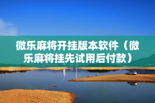 微乐麻将开挂版本软件（微乐麻将挂先试用后付款）