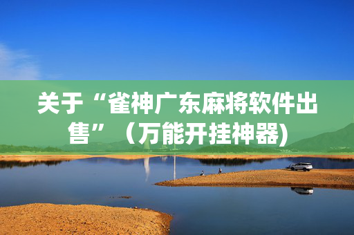 关于“雀神广东麻将软件出售”（万能开挂神器)
