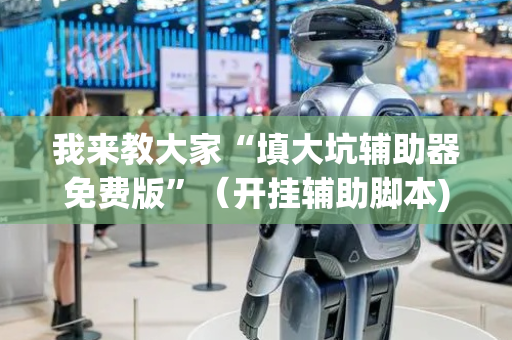 我来教大家“填大坑辅助器免费版”（开挂辅助脚本)
