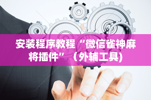 安装程序教程“微信雀神麻将插件”（外辅工具)