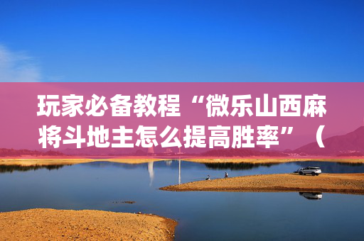 玩家必备教程“微乐山西麻将斗地主怎么提高胜率”（外辅工具)