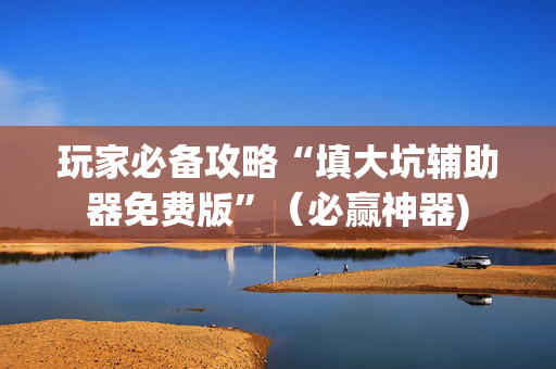玩家必备攻略“填大坑辅助器免费版”（必赢神器)