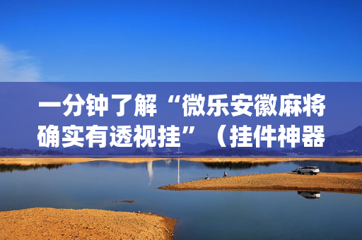 一分钟了解“微乐安徽麻将确实有透视挂”（挂件神器)