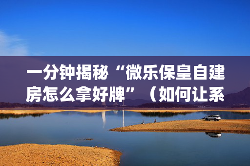 一分钟揭秘“微乐保皇自建房怎么拿好牌”（如何让系统发好牌)
