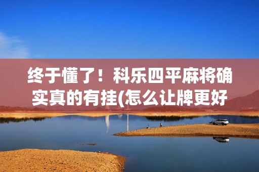 终于懂了！科乐四平麻将确实真的有挂(怎么让牌更好)