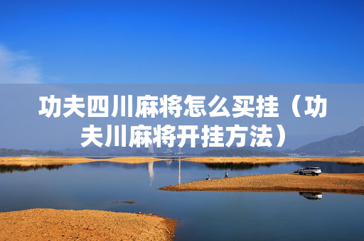 功夫四川麻将怎么买挂（功夫川麻将开挂方法）